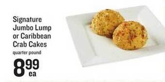 Lowes Foods Signature Jumbo Lump Or Caribbean Crab Cakes offer
