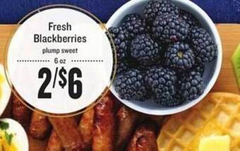 Lowes Foods Fresh Blackberries offer