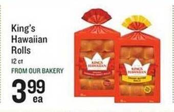 Lowes Foods King's Hawaiian Rolls offer