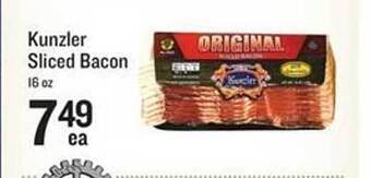 Lowes Foods Kunzler Sliced Bacon offer