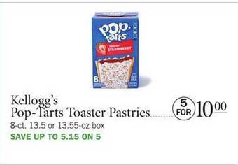 Publix Kellogg's Pop-tarts Toaster Pastries offer
