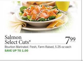 Publix Salmon Select Cuts offer