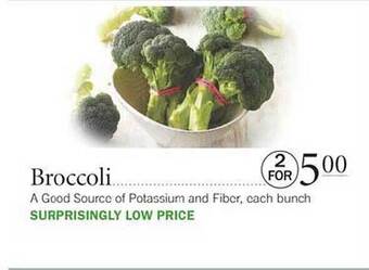Publix Broccoli offer