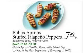Publix Publix Aprons Stuffed Jalapeño Peppers offer