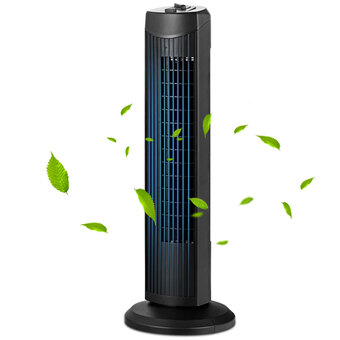 Walmart Fantask 35W 28" Oscillating Tower Fan 3 Wind Speed Quiet Bladeless Cooling Room offer
