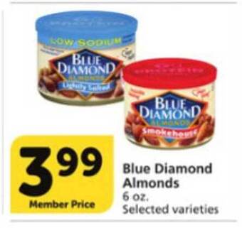 Vons Blue Diamond Almonds offer