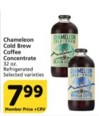 Vons Chameleon Cold Brew Coffee Concentrate offer
