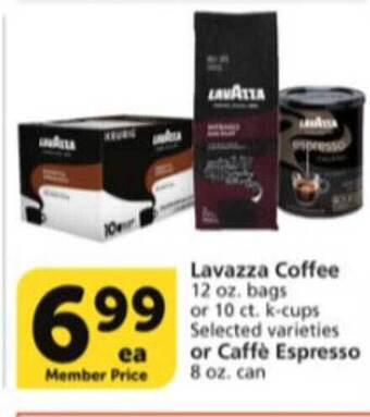 Vons Lavazza Coffee Or Caffè Espresso offer