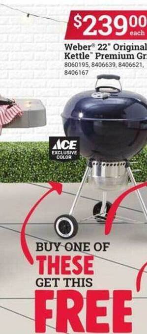 Ace Hardware Weber 22 offer