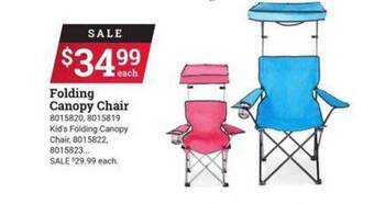 Ace Hardware Folding Canopy Chair offer