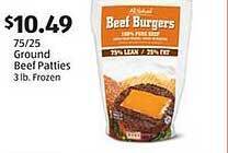 Aldi Ground Beef Patties offer