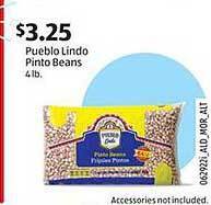 Aldi Pueblo Lindo Pinto Beans offer