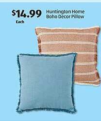 Aldi Huntington Home Boho Decor Pillow offer