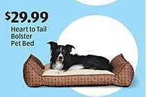 Aldi Heart To Tail Bolster Pet Bed offer