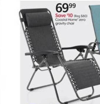 Bealls Coastal Home Zero Gravity Chair offer