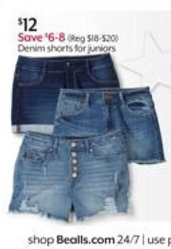 Bealls Denim Shorts For Juniors offer