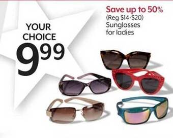 Bealls Sunglasses For Ladies offer
