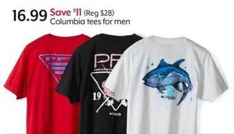 Bealls Columbia Tees For Men offer