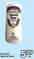 Fairplay Hormel Spiced Ham offer