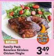 Fairplay Family Pack Boneless Skinless Chicken Thighs offer