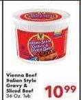 Fairplay Vienna Beef Italian Style Gravy & Sliced Beef offer