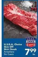 Fairplay U.s.d.a. Choice Skin Off Skirt Steak offer