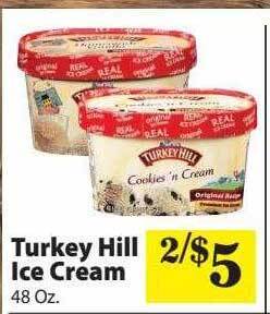 Food Giant Turkey Hill Ice Cream offer