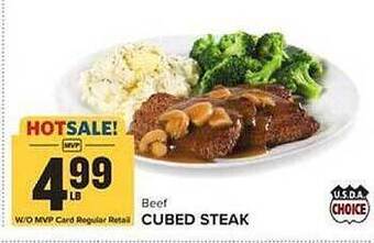 Food Lion Cubed Steak offer