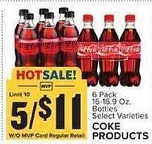 Food Lion Coke Products offer