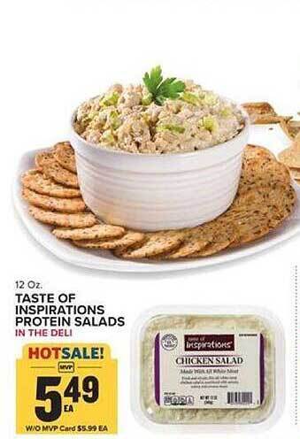 Food Lion Taste Of Inspirations Protein Salads offer