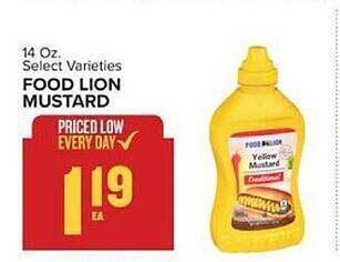 Food Lion Food Lion Mustard offer