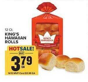 Food Lion King's Hawaiian Rolls offer