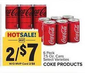 Food Lion Coke Products offer