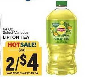 Food Lion Lipton Tea offer
