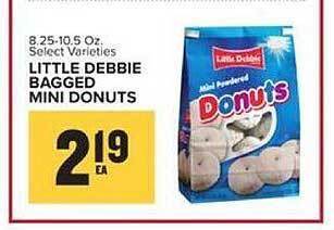 Food Lion Little Debbie Bagged Mini Donuts offer
