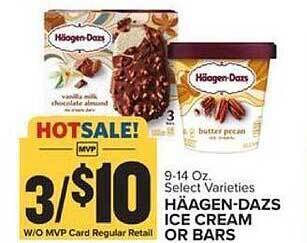 Food Lion Häagen-dazs Ice Cream Or Bars offer