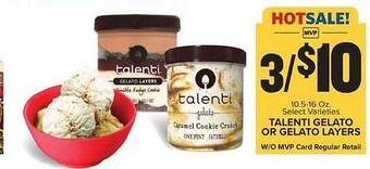 Food Lion Talenti Gelato Or Gelato Layers offer