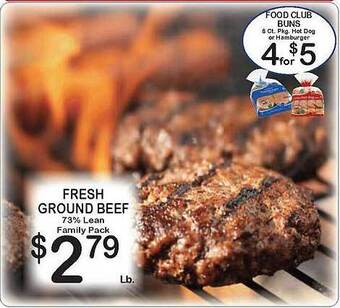 Foodland Fresh Ground Beef offer