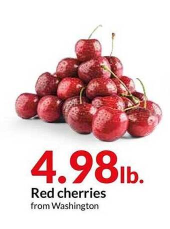 Hy-Vee Red Cherries offer