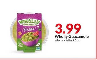 Hy-Vee Wholly Guacamole offer
