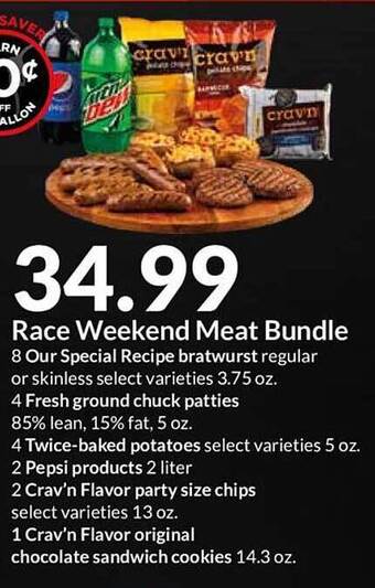 Hy-Vee Race Weekend Meat Bundle offer