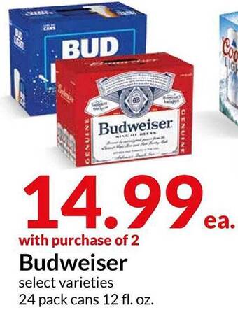 Hy-Vee Budweiser offer