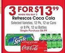 Los Altos Ranch Market Refrescos Coca-cola offer