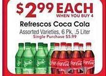 Los Altos Ranch Market Refrescos Coca-cola offer