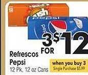 Los Altos Ranch Market Refrescos Pepsi offer