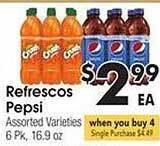 Los Altos Ranch Market Refrescos Pepsi offer