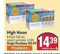 Lucky Supermarkets High Noon offer