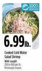 Nob Hill Cooked Cold Water Salad Shrimp Wild-caught offer