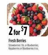 Nob Hill Fresh Berries offer