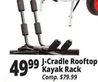 Ocean State Job Lot J-cradle Rooftop Kayak Rack offer